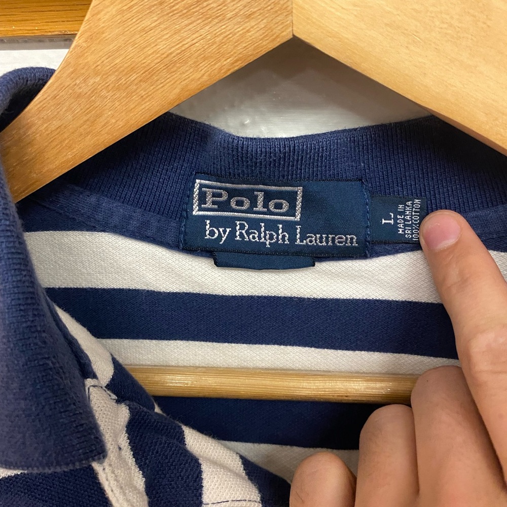 Polo stripes men M/L